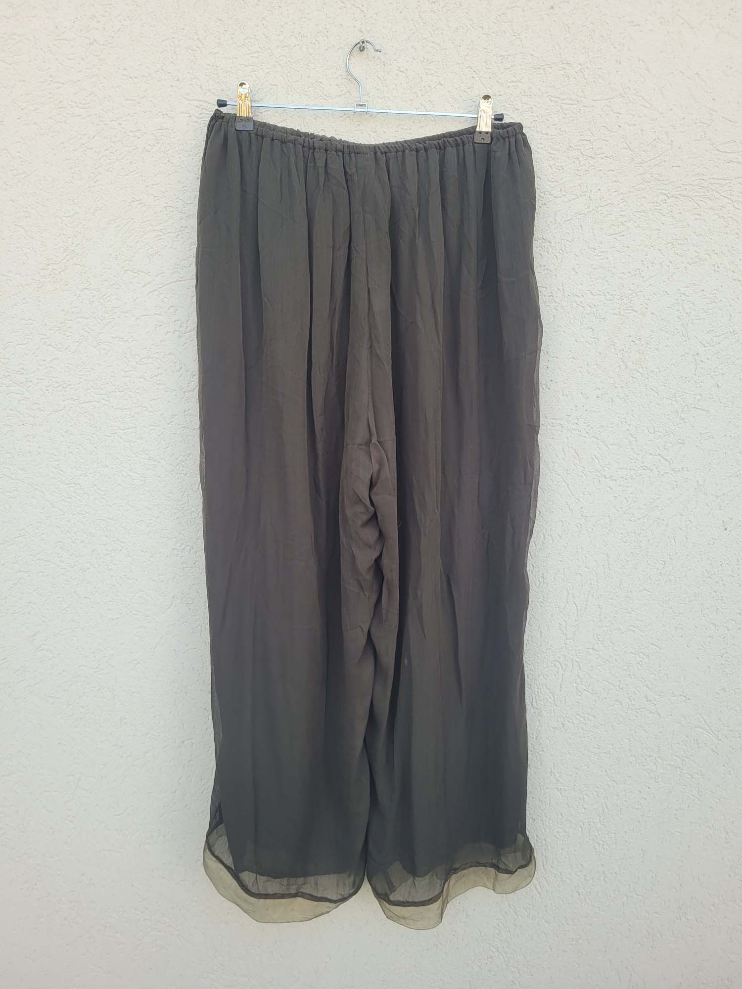 מכנסי שיפון דקיקים