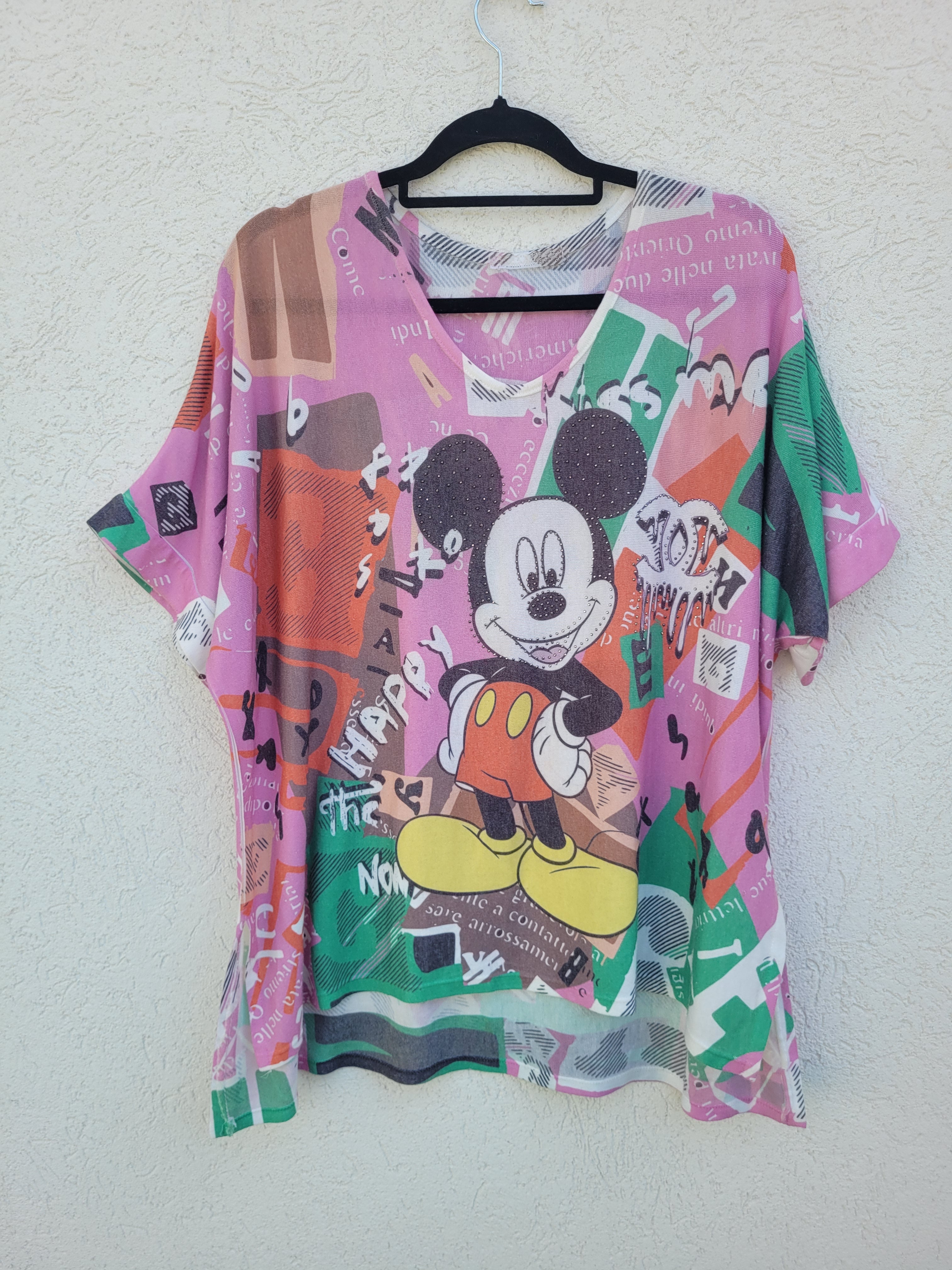 חולצת סריג מיקי מאוס
