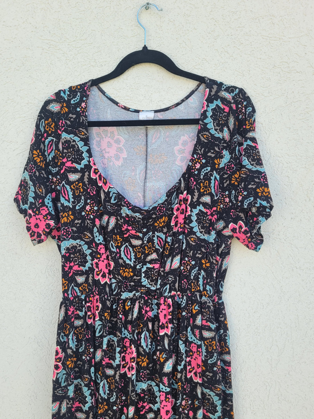 שמלה פרחונית מקסי