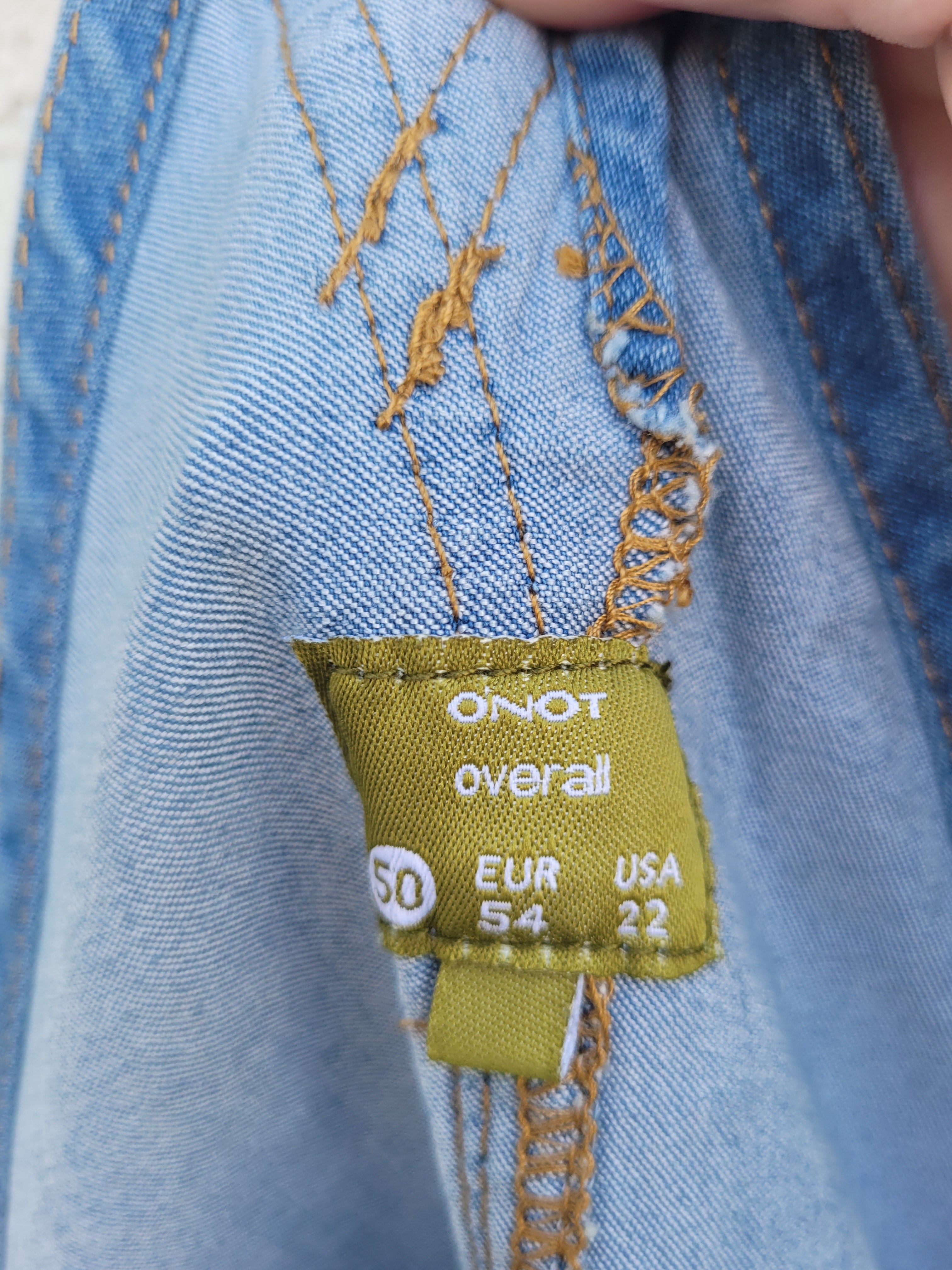 אוברול גינס קצר