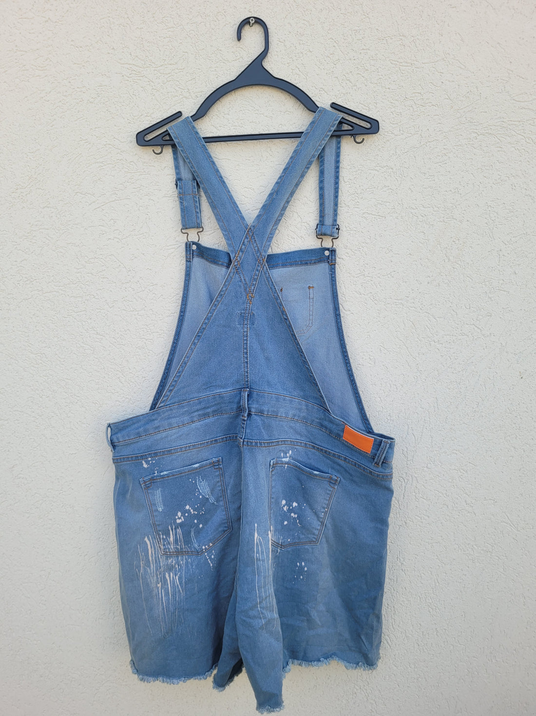 אוברול גינס קצר