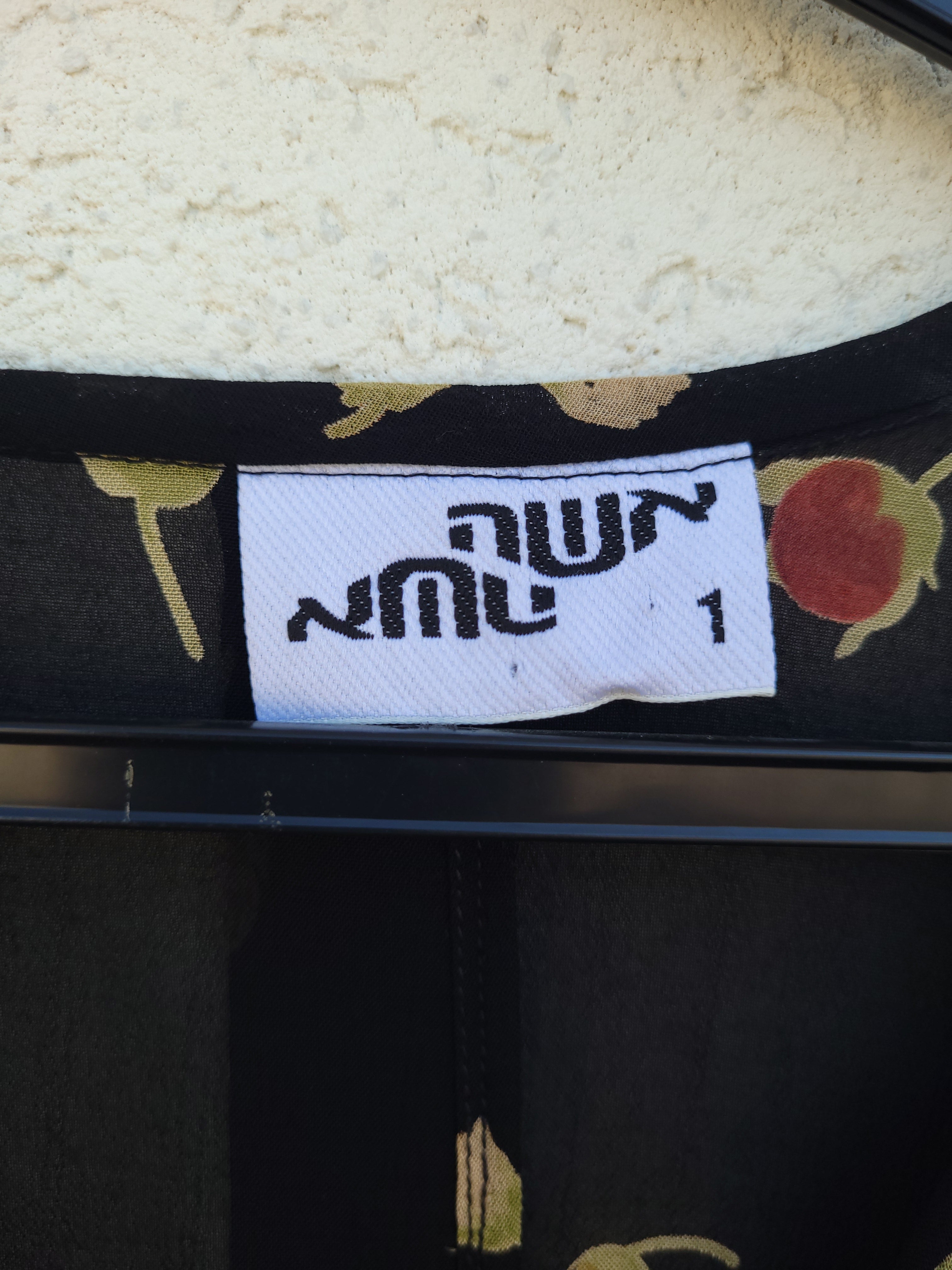 טוניקת שיפון פרחונית