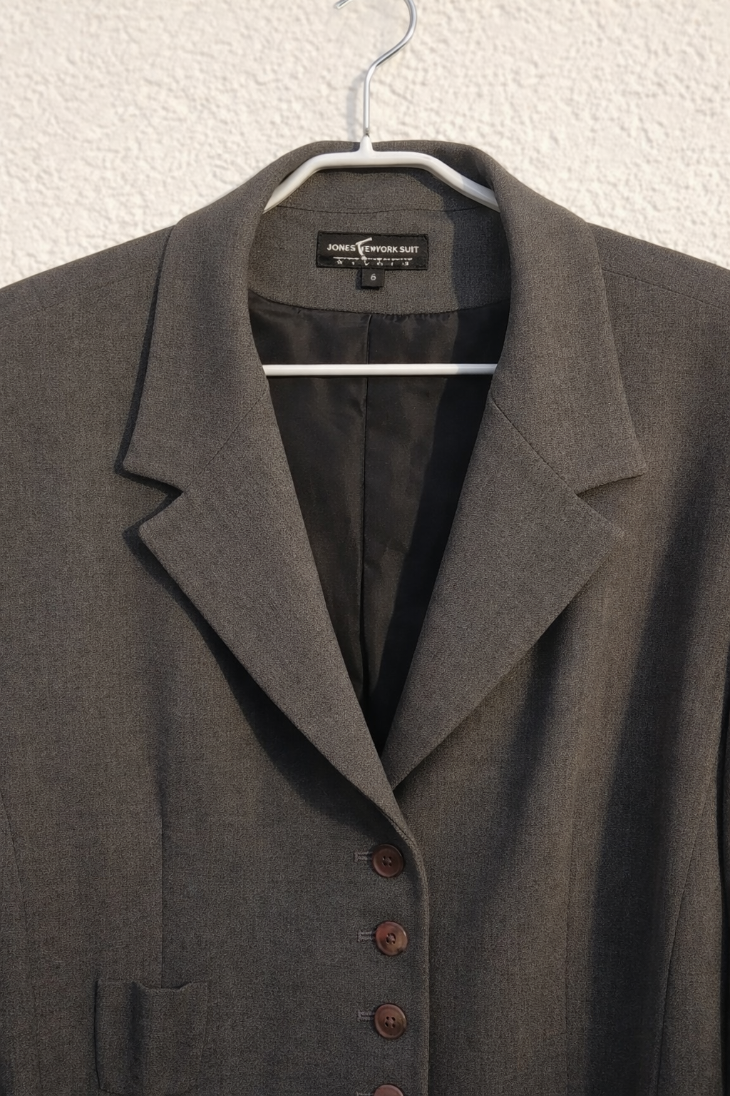 זקט אפור חום מחויט