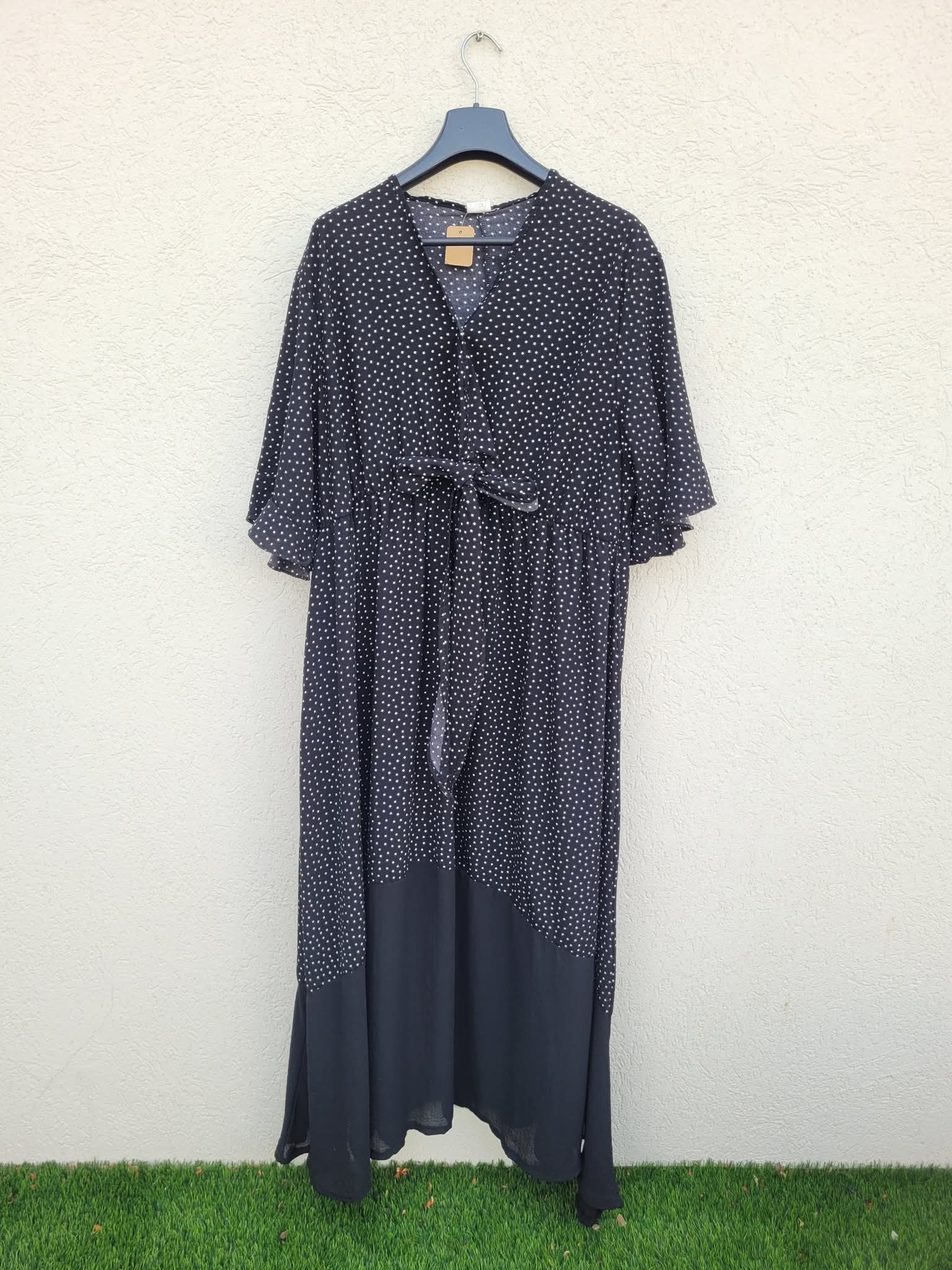 שמלת מקסי נקודות