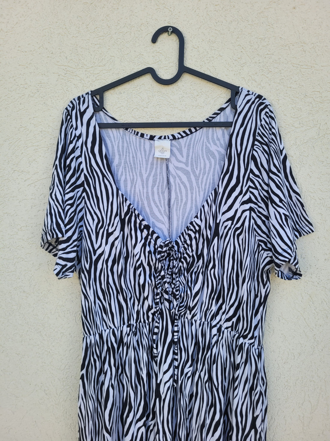 שמלת מקסי מזוברת