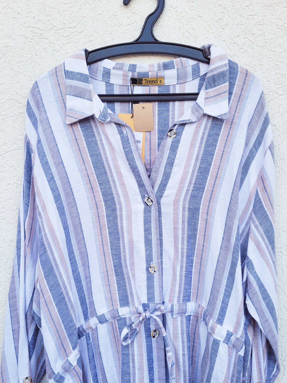 שמלת מידי פסים