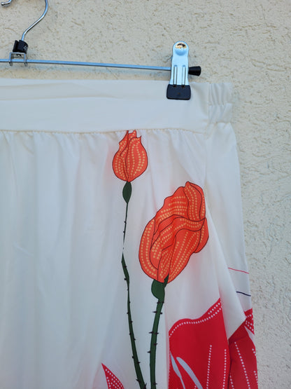 חצאית מקסי פרחונית