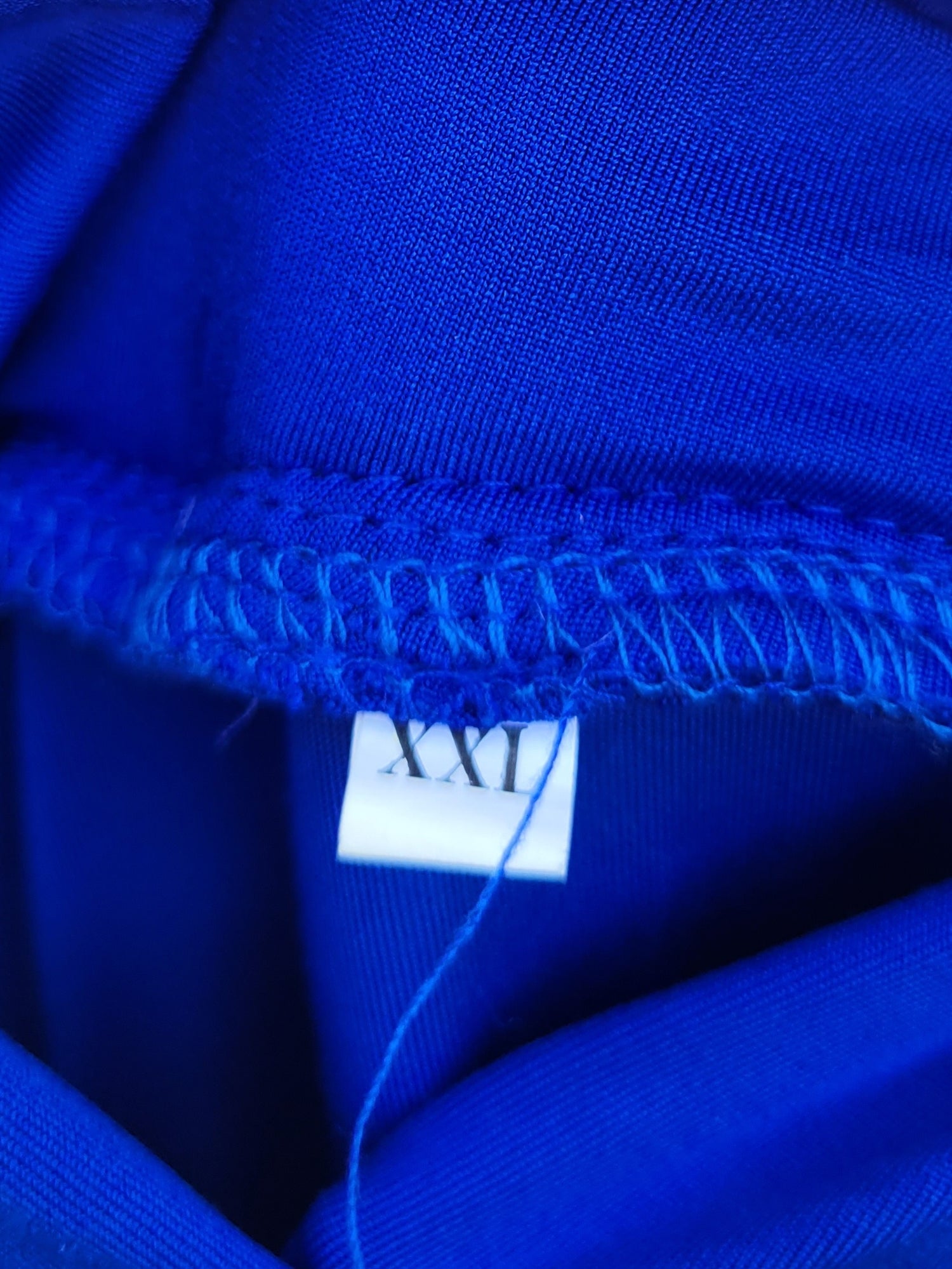 שמלת מעטפת כחולה