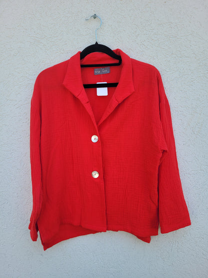 זקט דק אדום