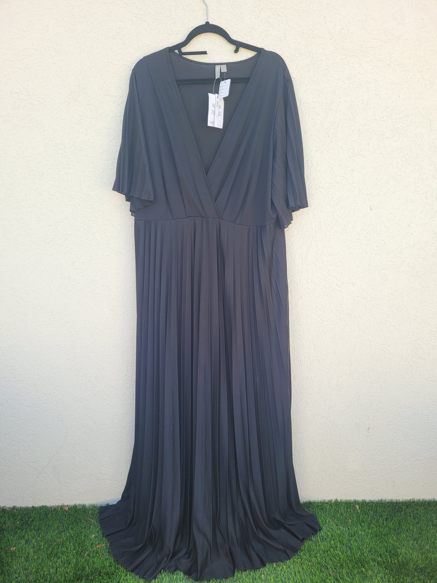 שמלת ערב מקסי שחורה