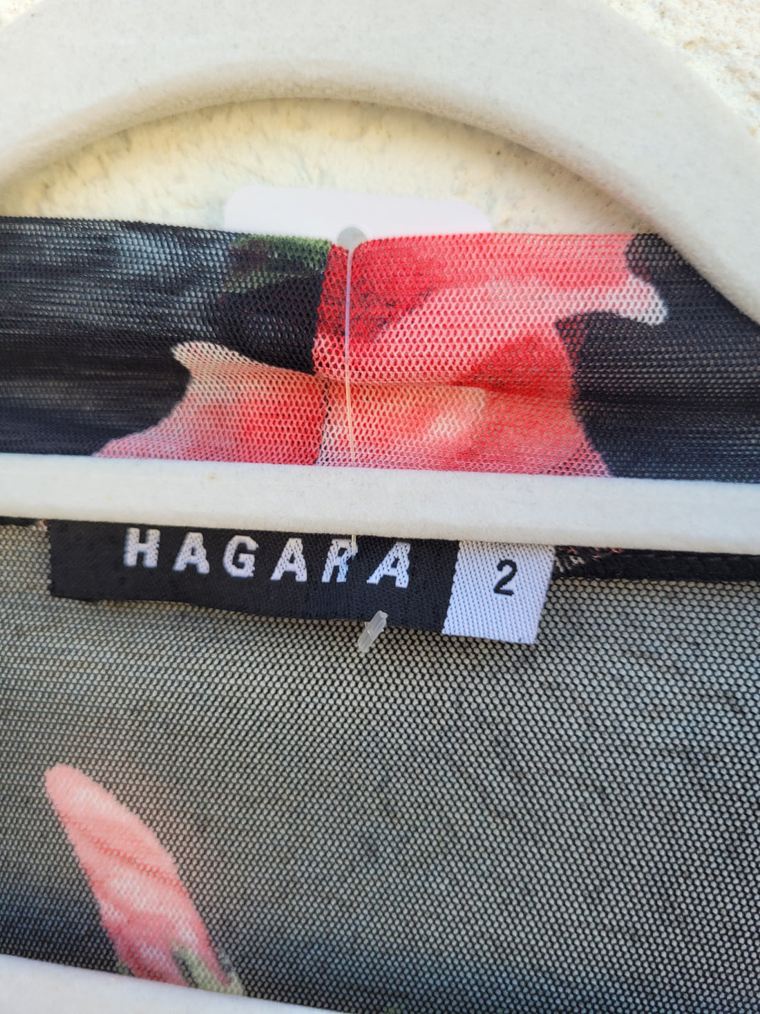 עליונית שקופה פרחוני