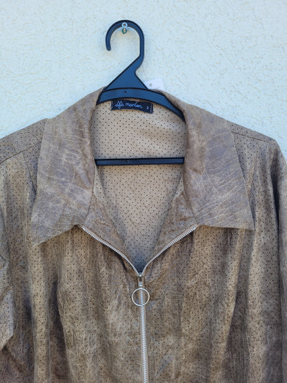 זקט דק עם רוכסן