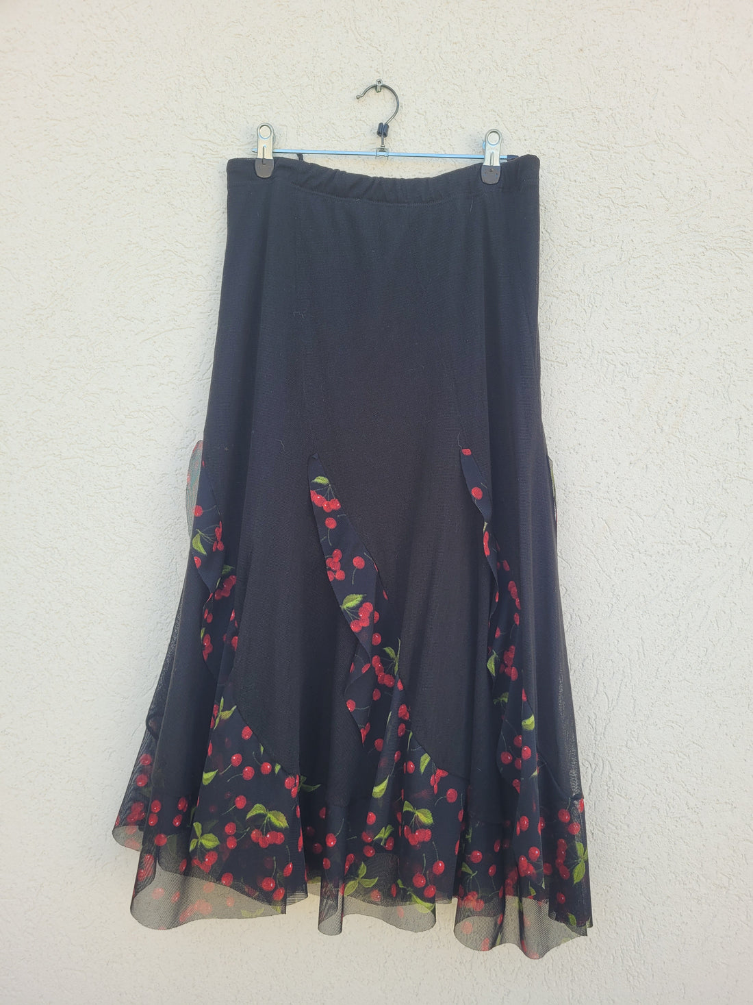 חצאית טול פרחים