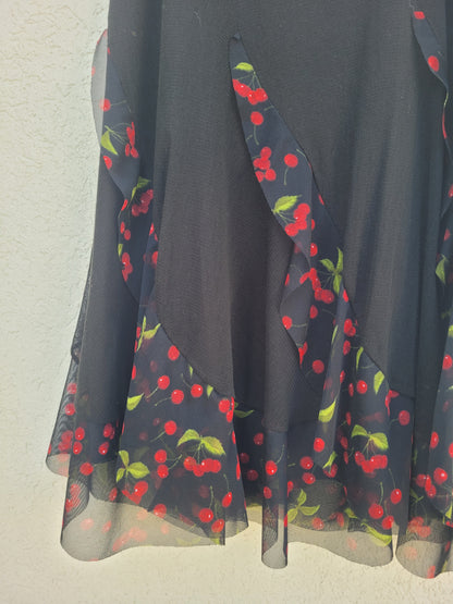 חצאית טול פרחים