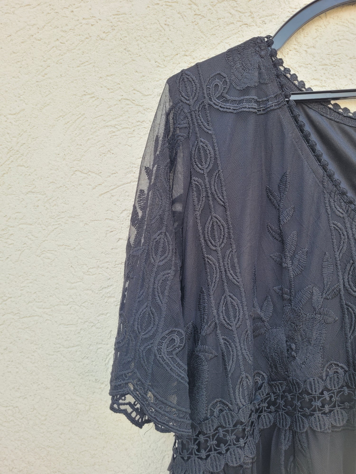 שמלת ערב מקסי תחרה