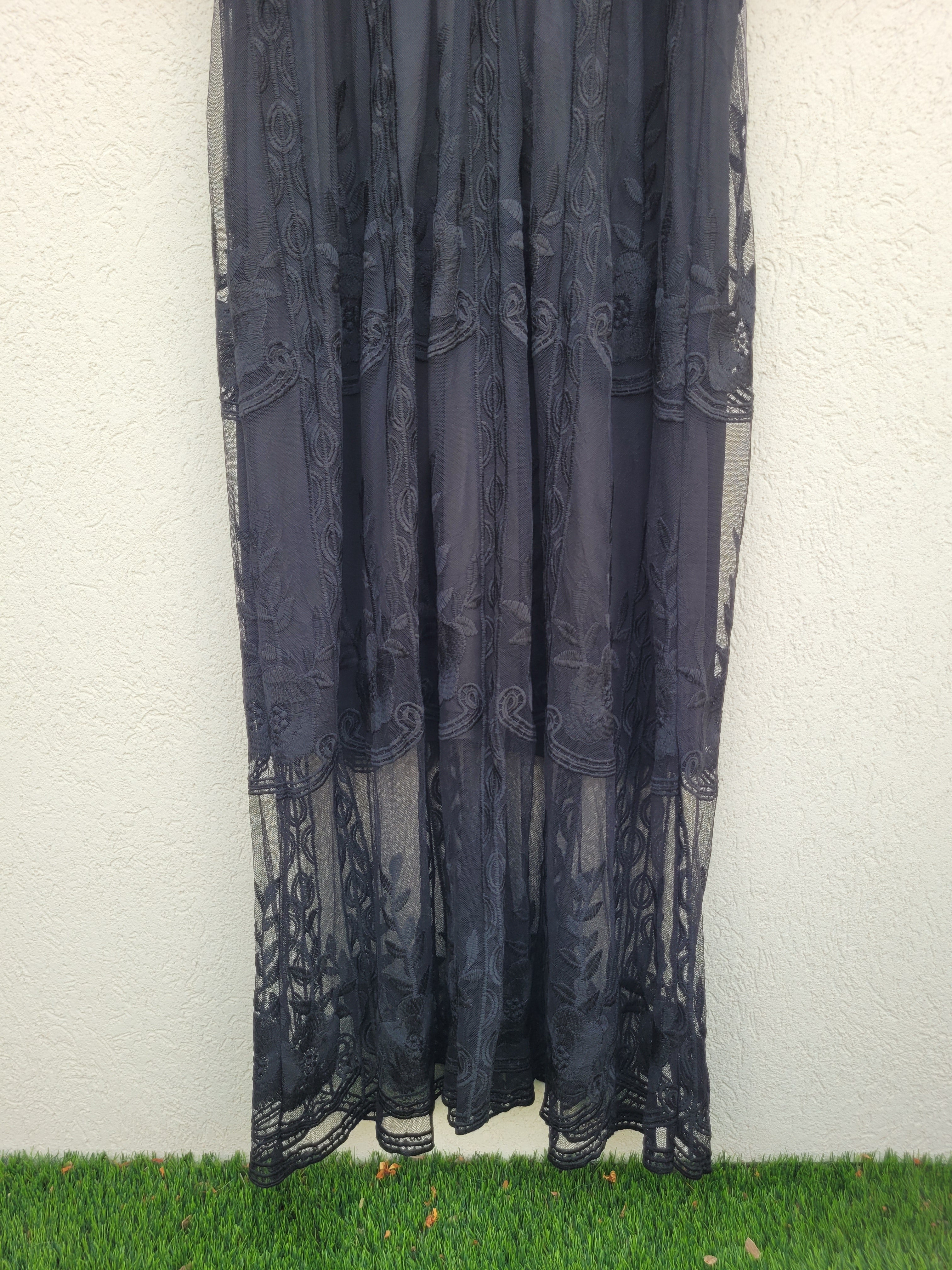 שמלת ערב מקסי תחרה