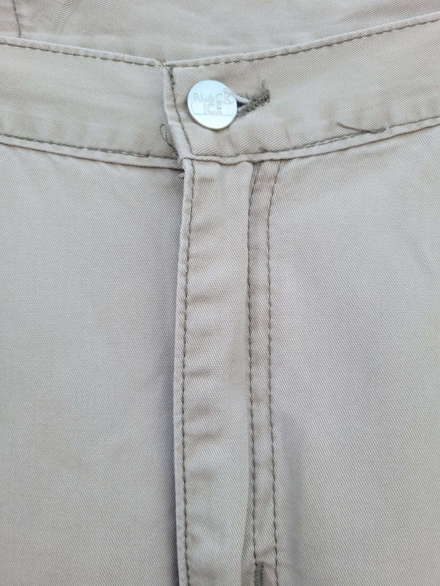 מכנסי בד באורך 7/8