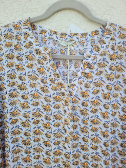 חולצה בהדפס עדין