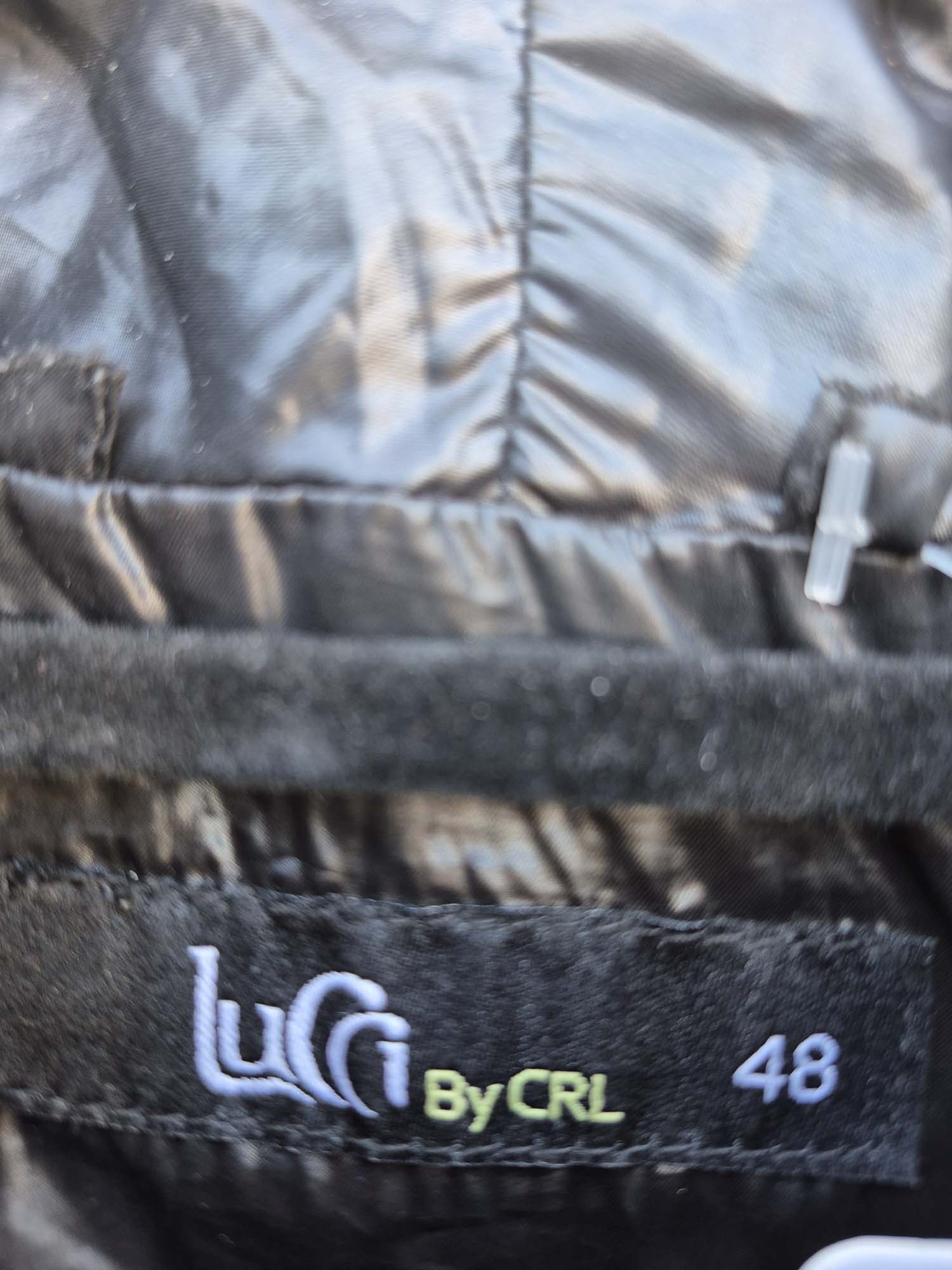 מעיל ריבועים שחור