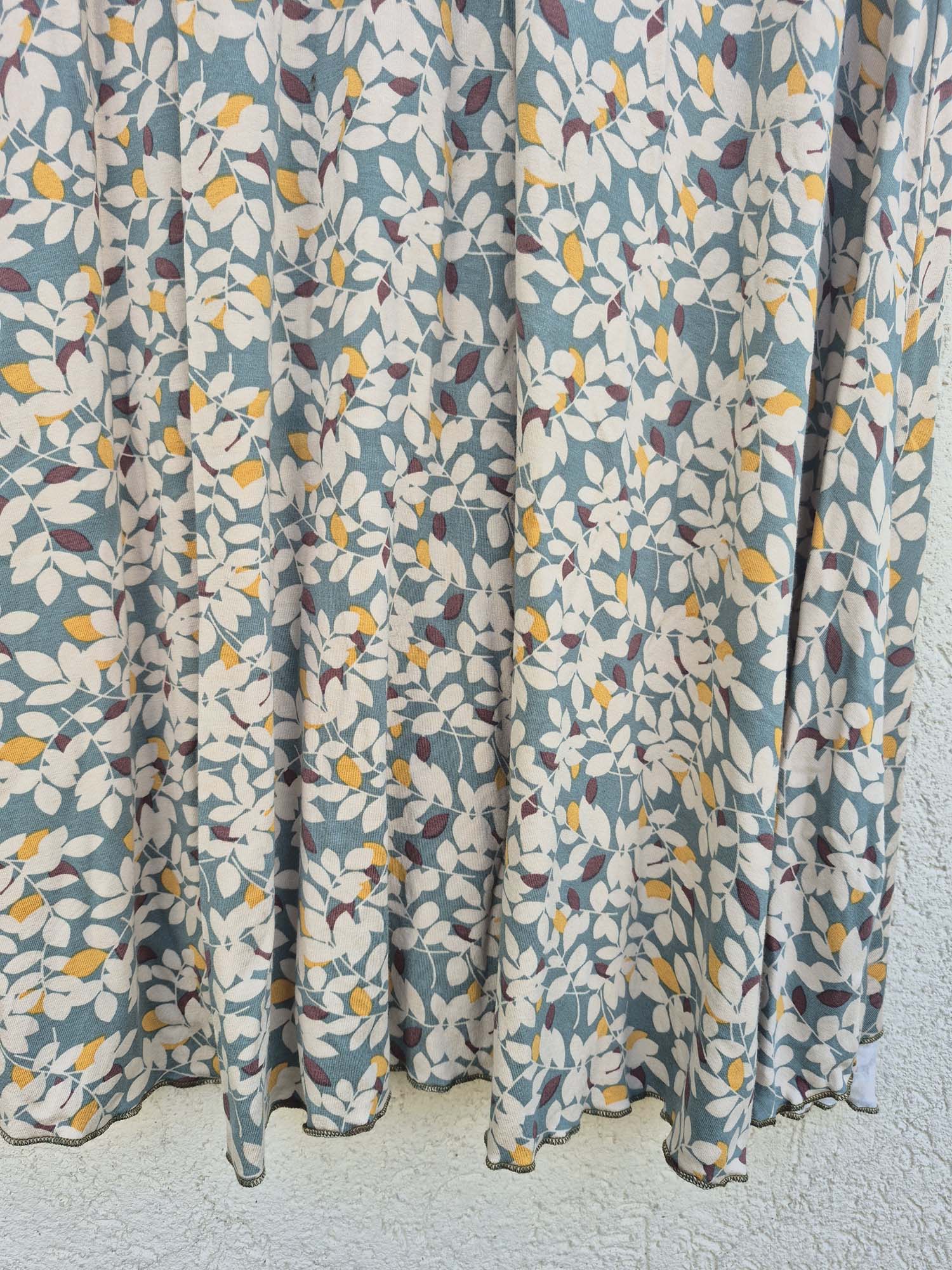 שמלה פרחונית מעטפת