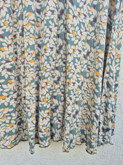 שמלה פרחונית מעטפת