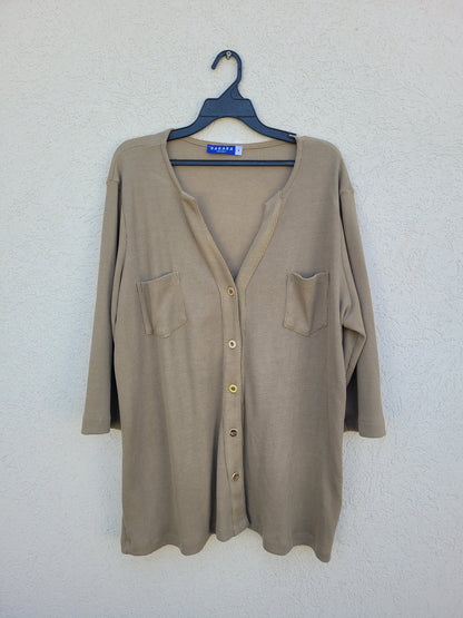 חולצת ריב מכופתרת