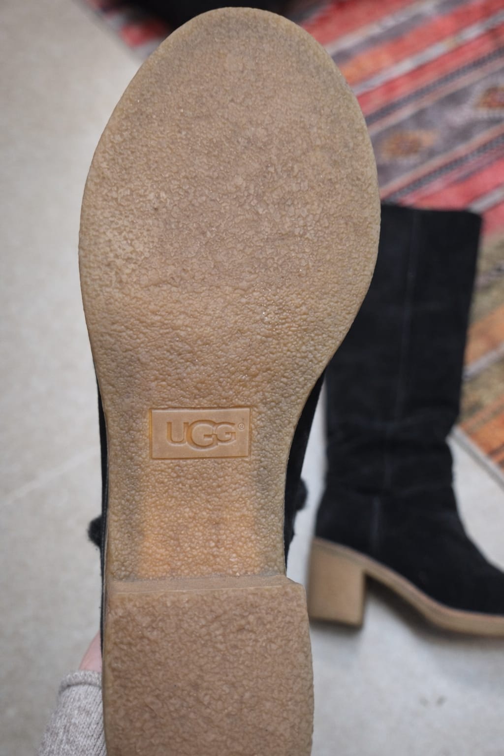 מגפי UGG פרווה שחורות מידה