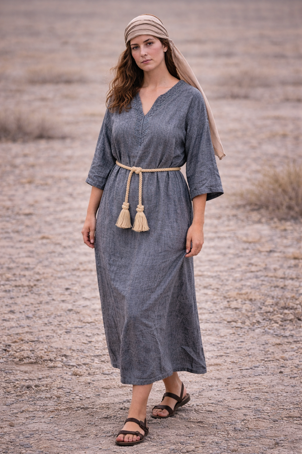 תחפושת בת ישראל - גלבייה כחולה