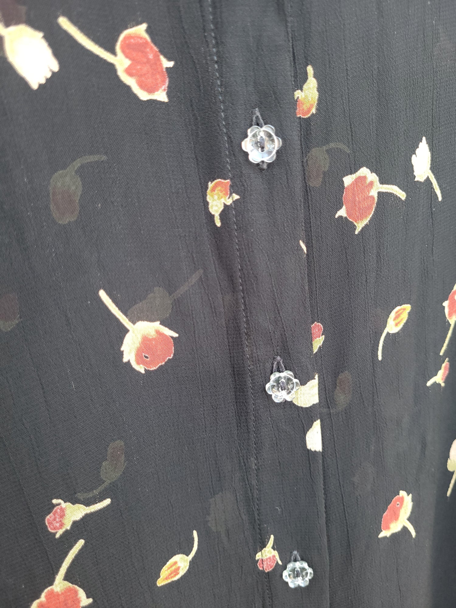 טוניקת שיפון פרחונית