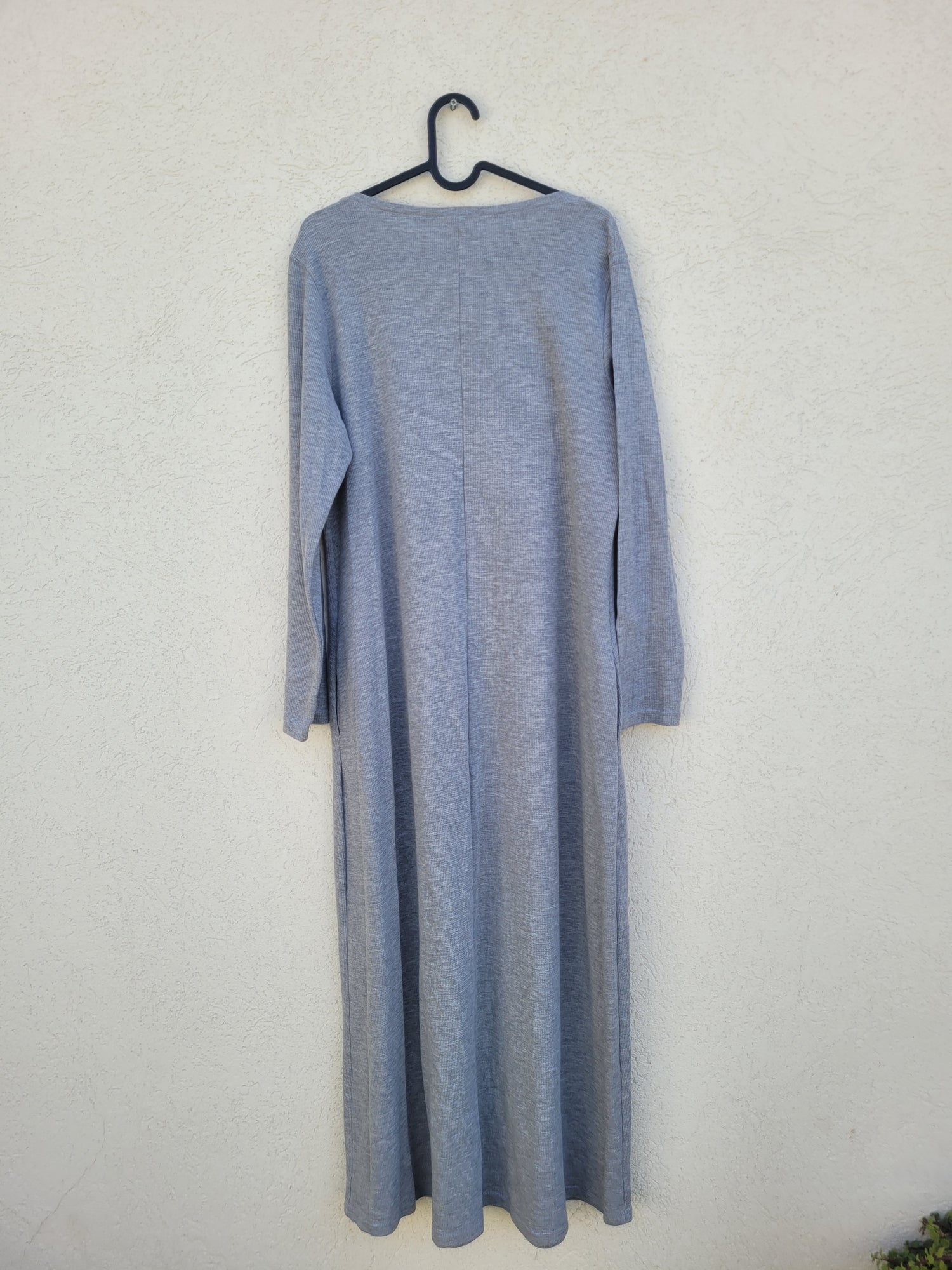 שמלת מקסי אפורה