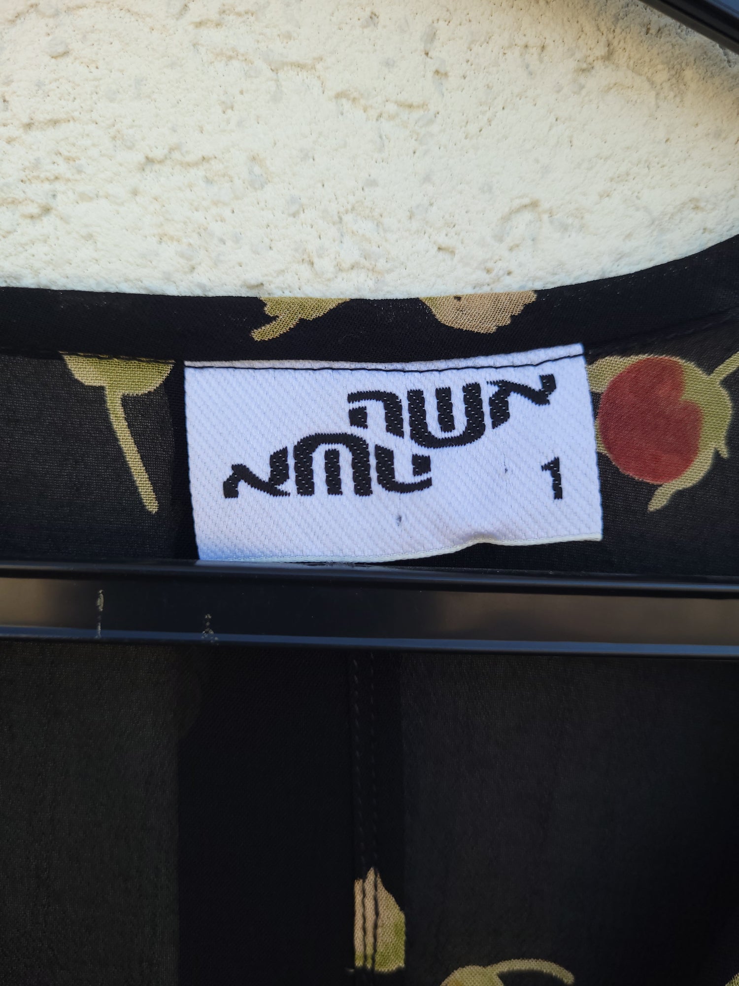 טוניקת שיפון פרחונית