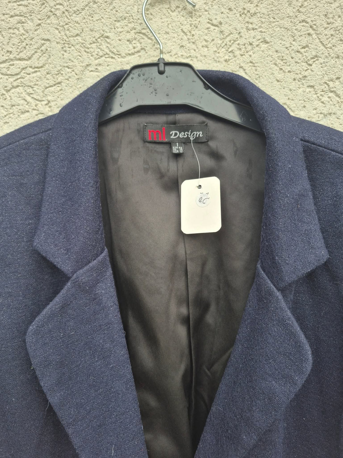 זקט כחול נצנצים