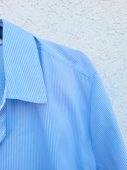 חולצה מכופתרת פסים