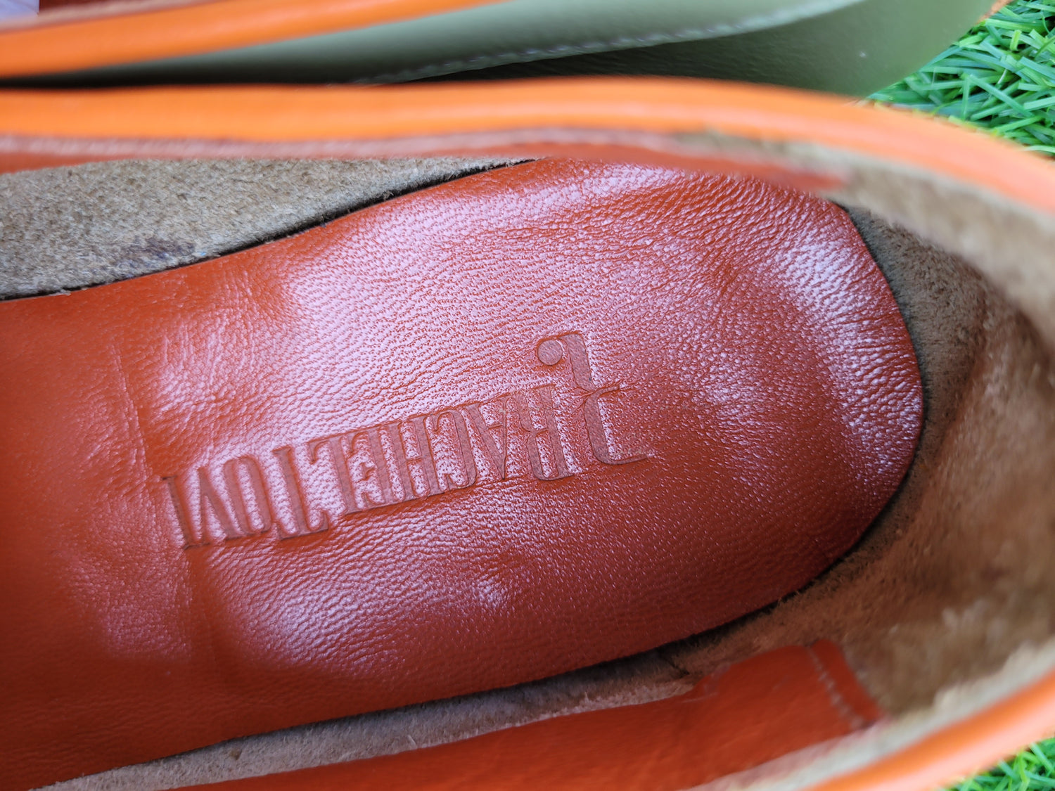 מוקסינים בגווני ירוק מידה 39