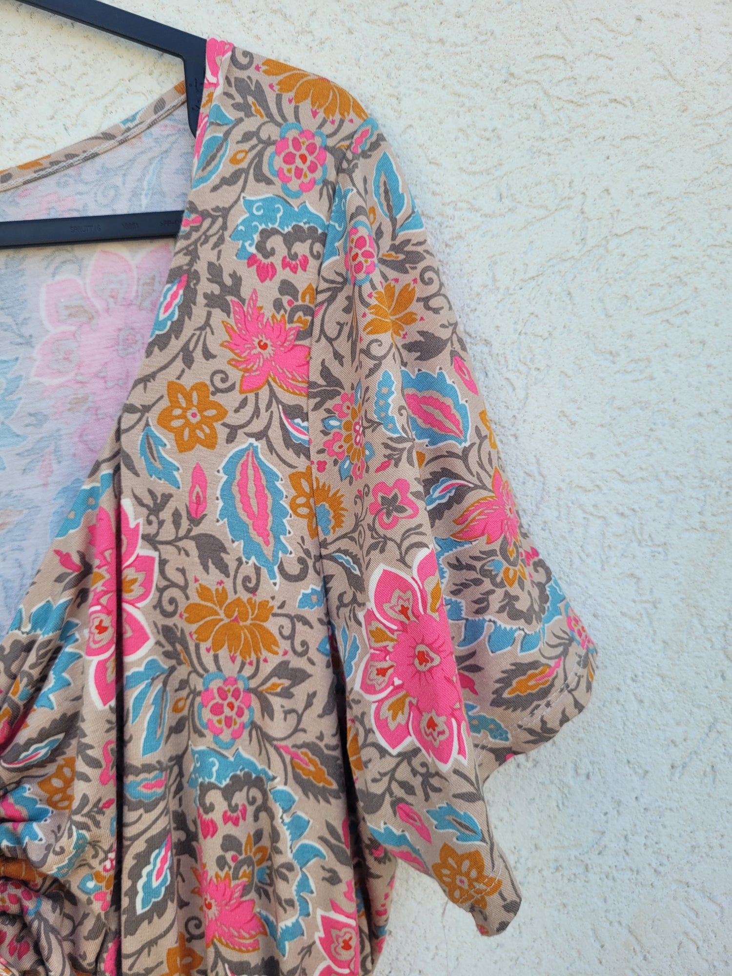 שמלה פרחונית מקסי