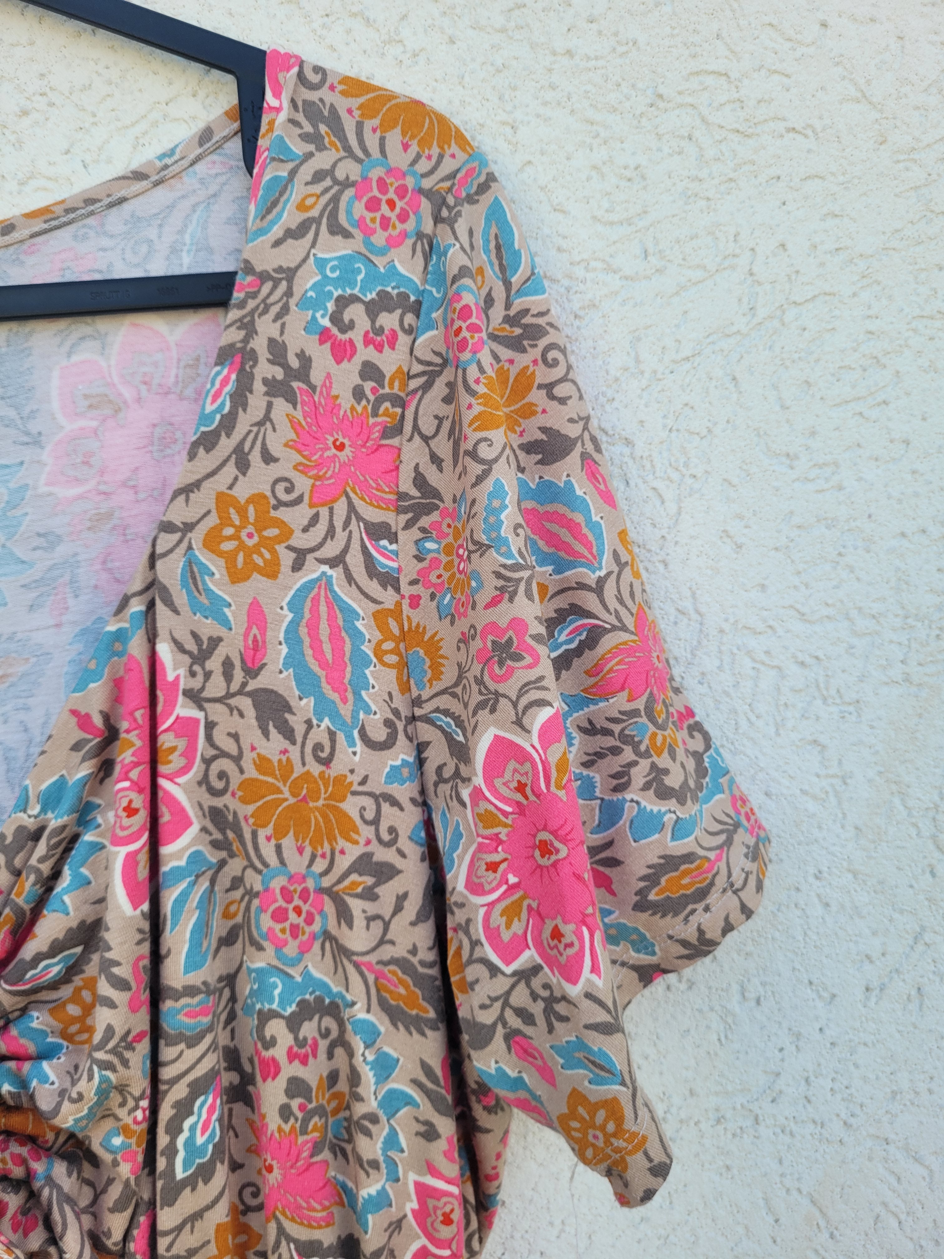 שמלה פרחונית מקסי