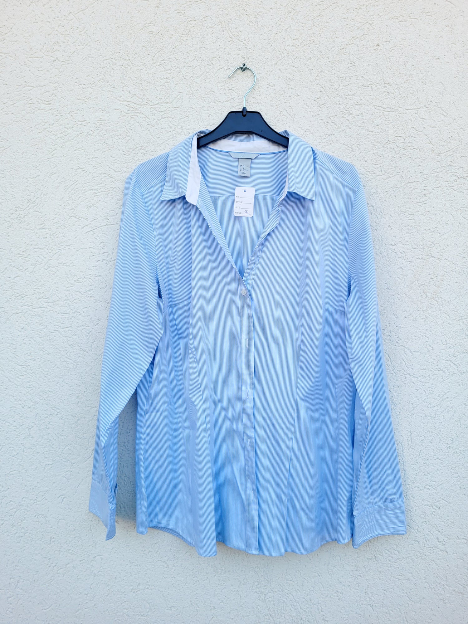 חולצה מכופתרת פסים