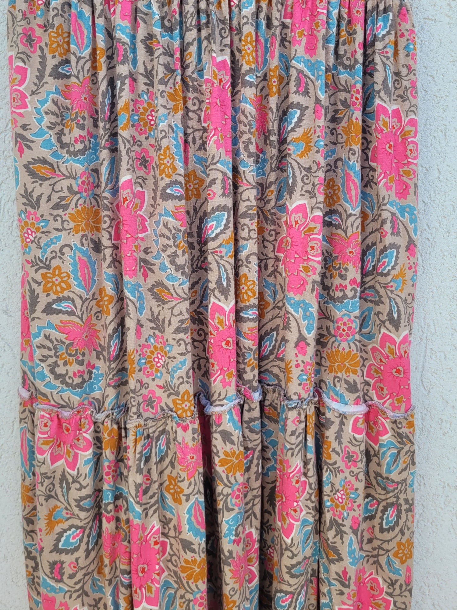 שמלה פרחונית מקסי