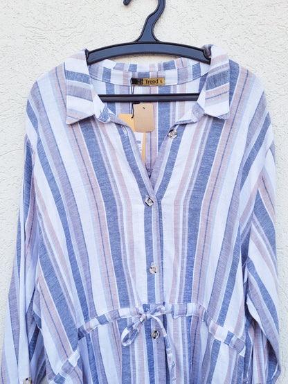 שמלת מידי פסים