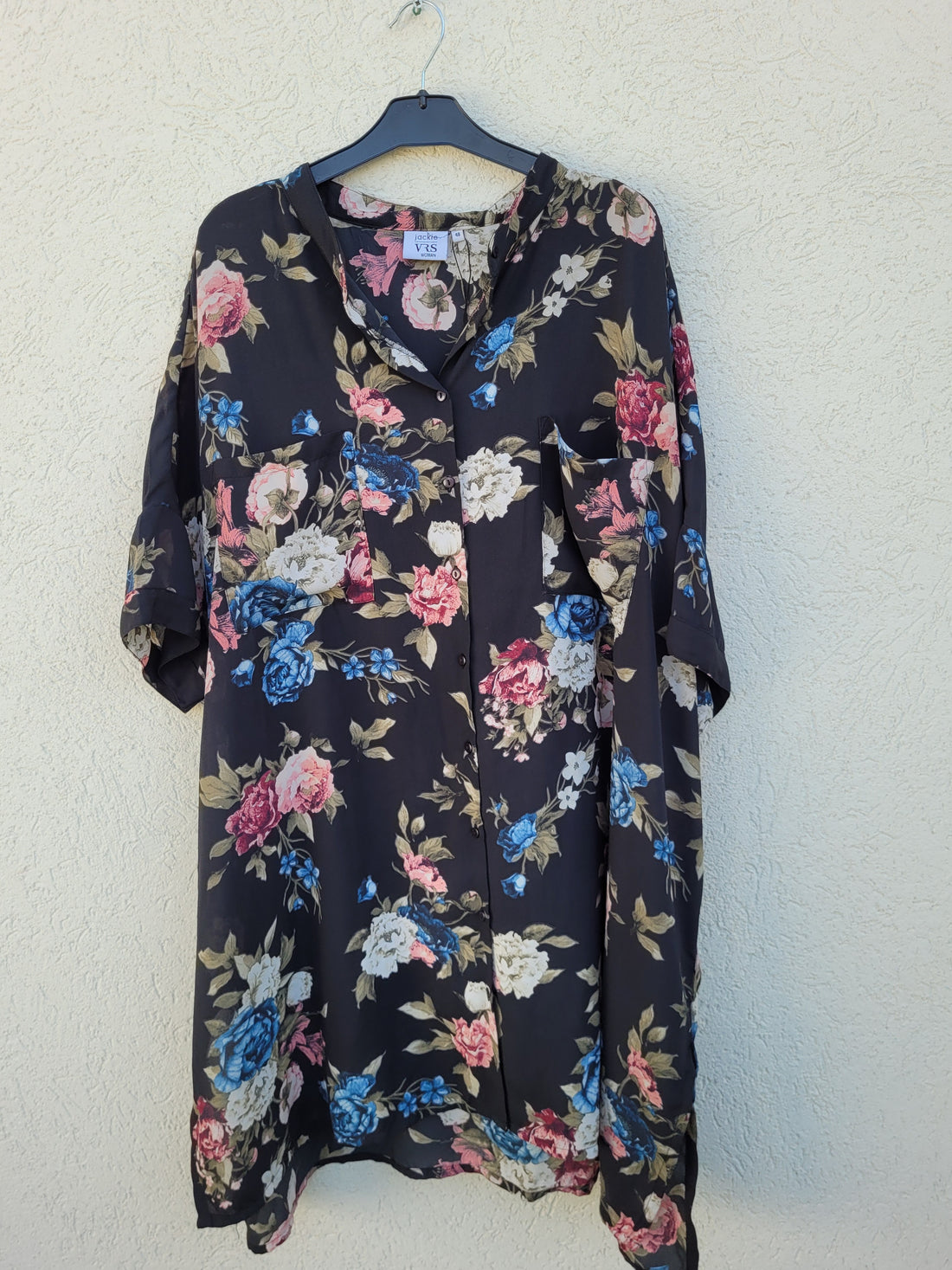 שמלת פרחונית שיפון