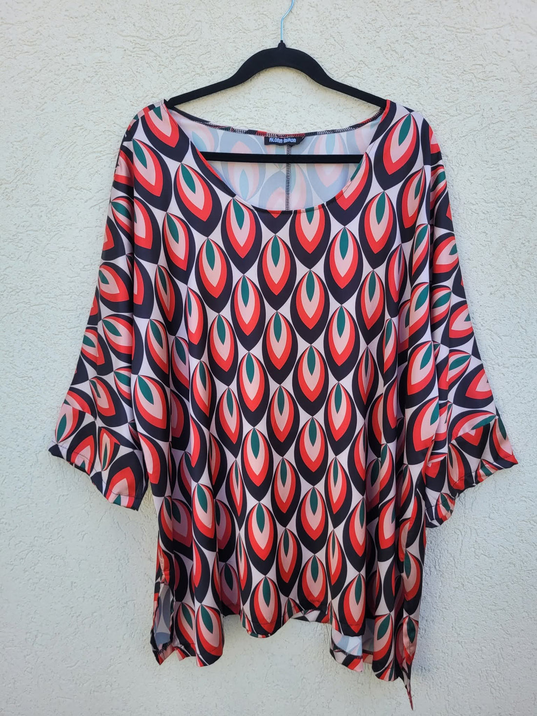 חולצה אוברסייזית צבעונית